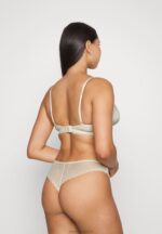 Z62T939 Women Anna Field 2 Pack Triangle Bra Pink/Blue - Image 3