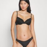 Z62T948 Women Anna Field 2 Pack Underwired Bra Black/Nude
