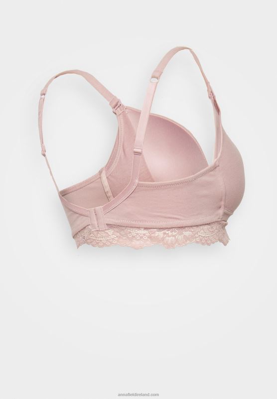 Z62T949 Women Anna Field 2 Pack T-Shirt Bra Dark Blue/Pink - Image 3