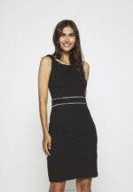 Z62T95 Women Anna Field Shift Dress Black/White