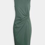 Z62T96 Women Anna Field Jersey Dress Light Green