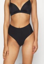 Z62T974 Women Anna Field Jagger 7Pp Brief Hw Micro Pants White/Black/Nude - Image 6