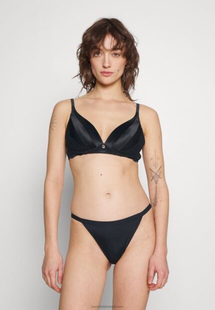 Z62T978 Women Anna Field 5 Pack Briefs Black