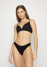 Z62T979 Women Anna Field Georgina 7Pp Thong Cotton Thong Black/White