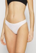 Z62T979 Women Anna Field Georgina 7Pp Thong Cotton Thong Black/White - Image 4