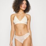Z62T981 Women Anna Field 3Pp Greer Briefs Nude/White/Pink