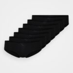 Z62T985 Women Anna Field Romy 7 Pack Briefs Black