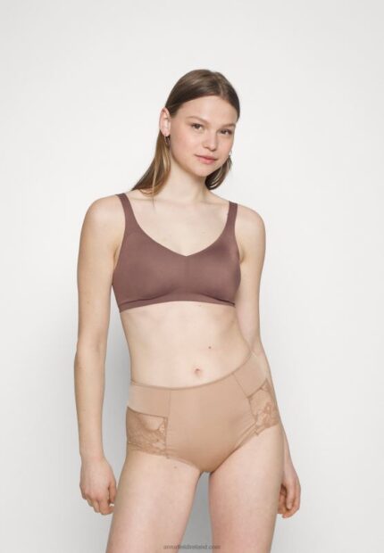 Z62T987 Women Anna Field 2 Pack Briefs Black/Nude