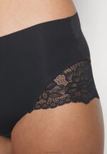 Z62T988 Women Anna Field 2 Pack Briefs Black/Nude - Image 6