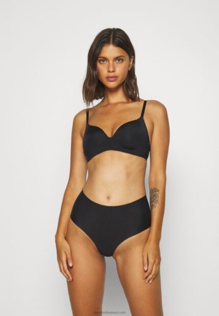 Z62T990 Women Anna Field Jagger 7Pp Brief Hw Micro Pants Black