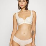 Z62T992 Women Anna Field Frolice 3Pp Short Briefs Black/Nude/White