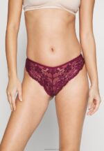 Z62T994 Women Anna Field 5 Pack Briefs Black/Red/Nude - Image 5