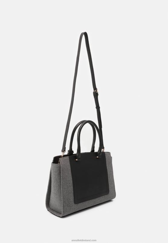 Z62T2309 Women Anna Field Handbag 102 Grey