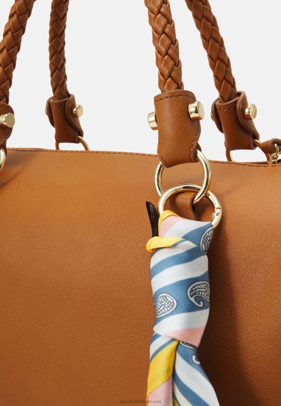 Z62T2311 Women Anna Field Handbag Cognac