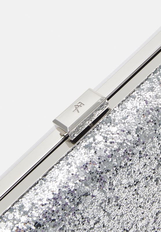 Z62T2404 Women Anna Field Clutch Silver