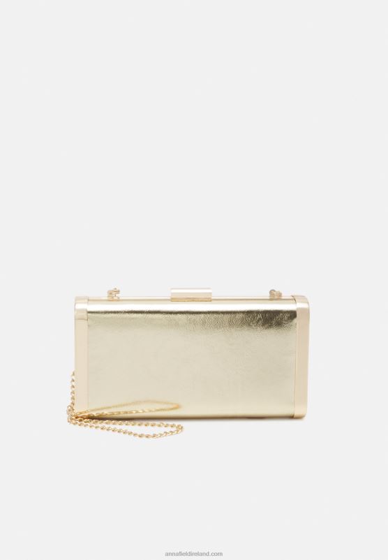 Z62T2416 Women Anna Field Clutch Gold-Coloured