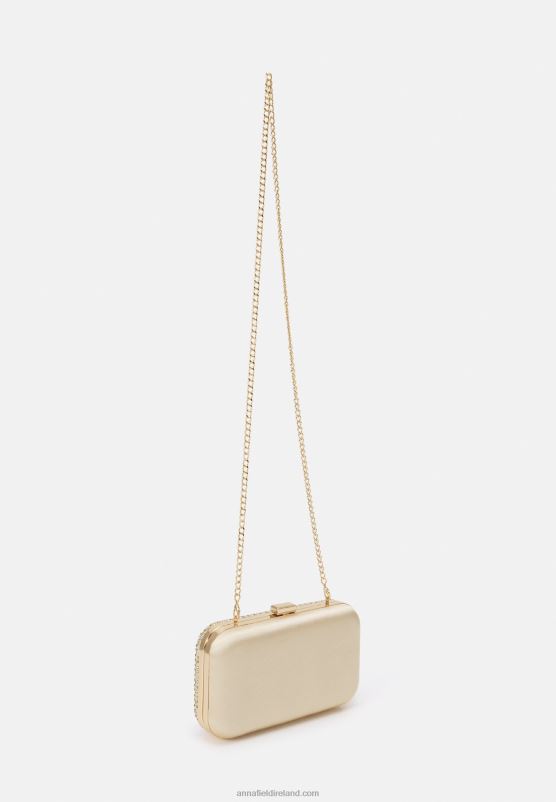 Z62T2418 Women Anna Field Clutch Gold