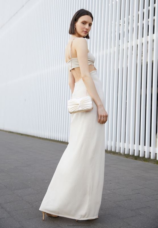 Z62T2421 Women Anna Field Clutch White