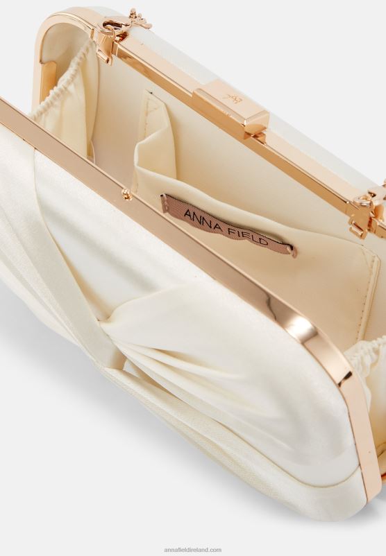 Z62T2421 Women Anna Field Clutch White