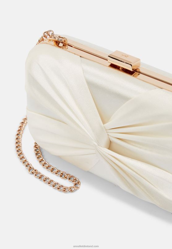 Z62T2421 Women Anna Field Clutch White