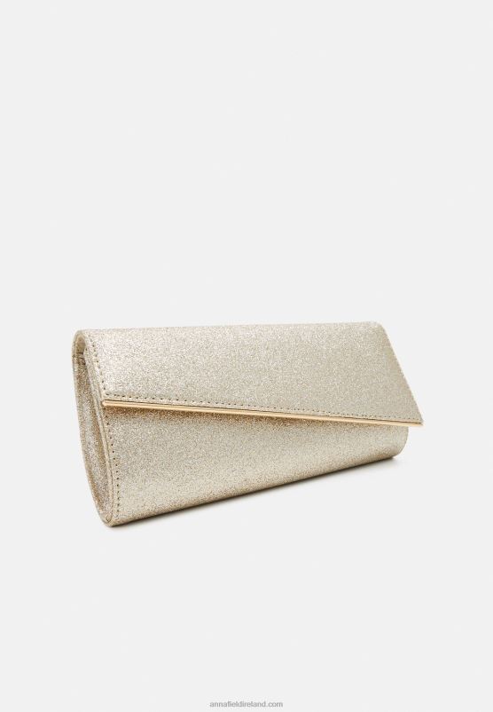 Z62T2424 Women Anna Field Clutch Gold-Coloured