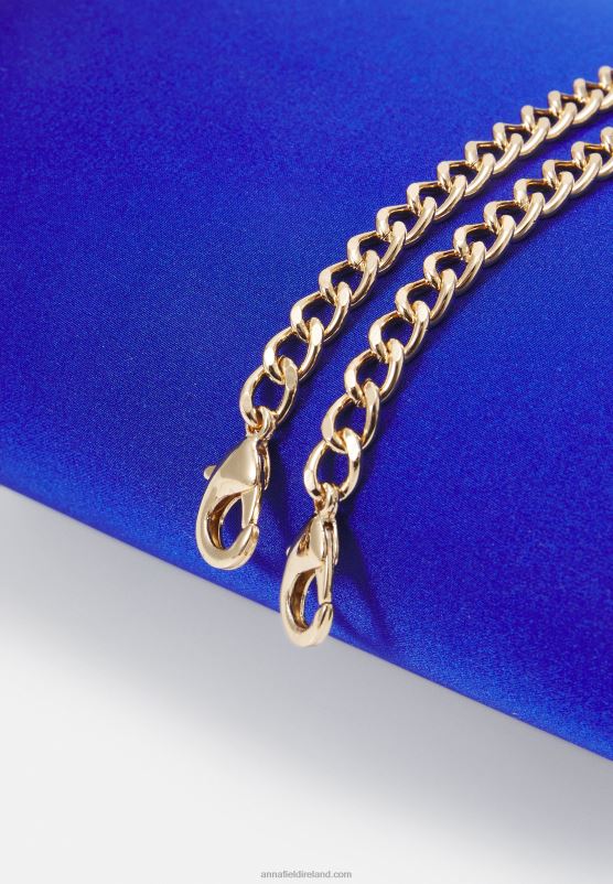 Z62T2425 Women Anna Field Clutch Royal Blue