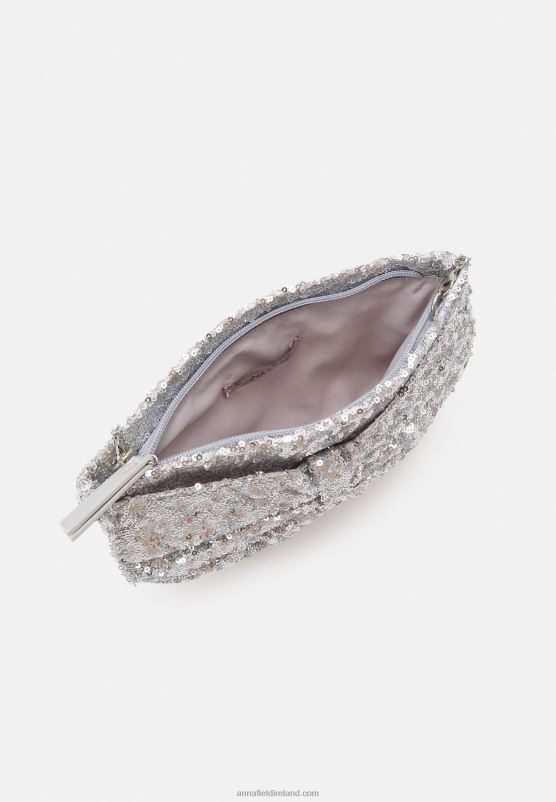 Z62T2431 Women Anna Field Clutch 104 Silver