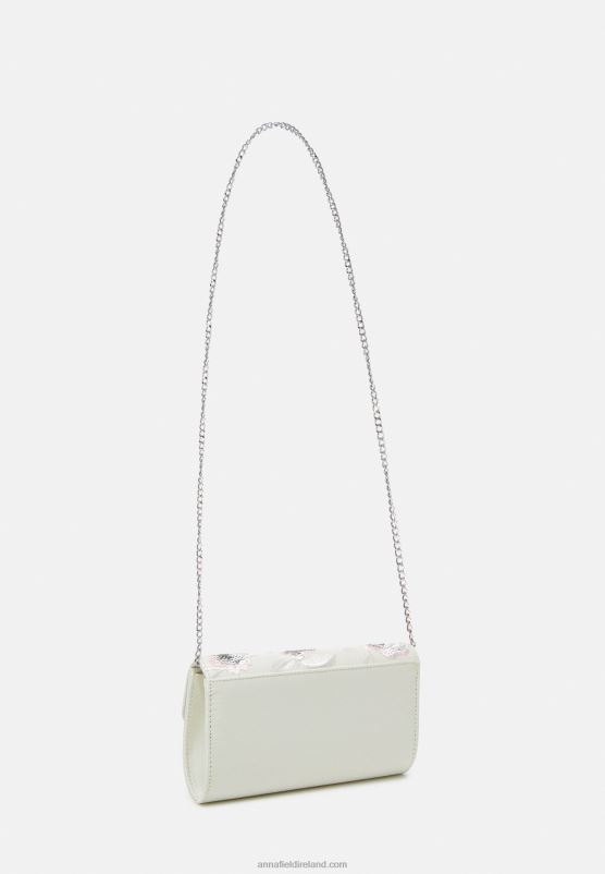 Z62T2439 Women Anna Field Clutch White
