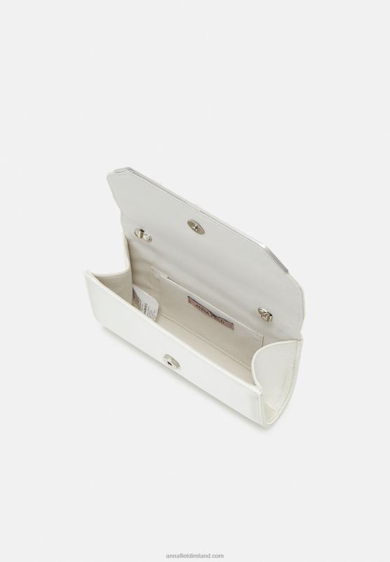 Z62T2439 Women Anna Field Clutch White
