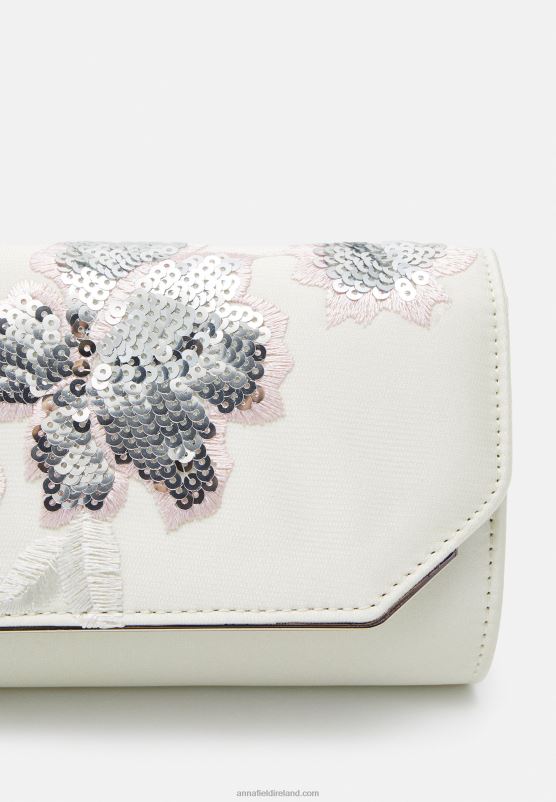 Z62T2439 Women Anna Field Clutch White