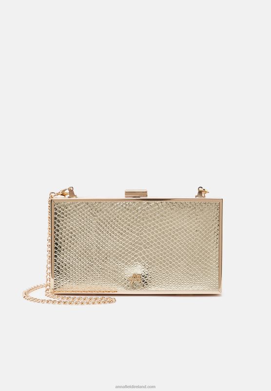 Z62T2440 Women Anna Field Clutch Gold