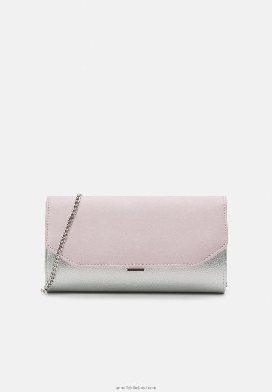Z62T2441 Women Anna Field Clutch Silver