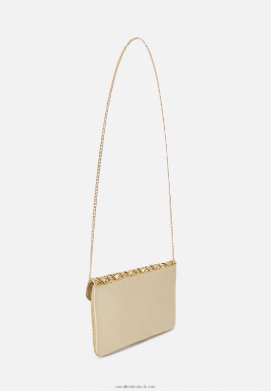 Z62T2442 Women Anna Field Clutch Gold