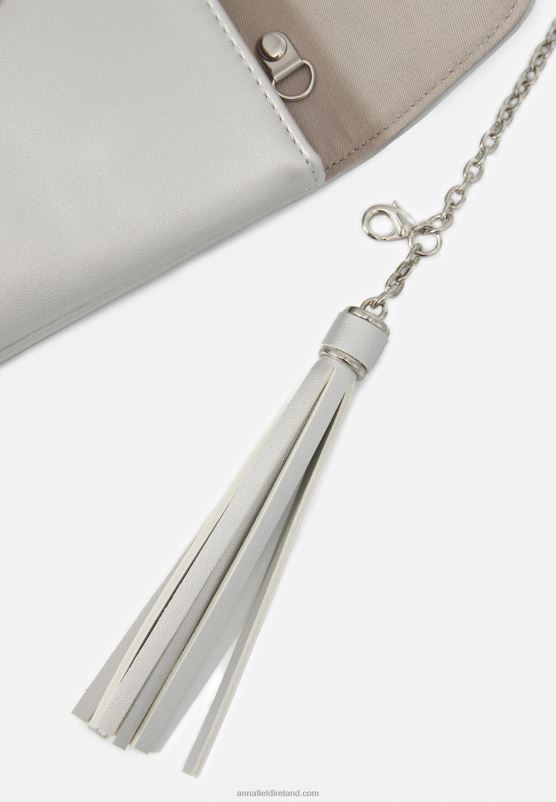 Z62T2444 Women Anna Field Clutch 971 Silver-Coloured