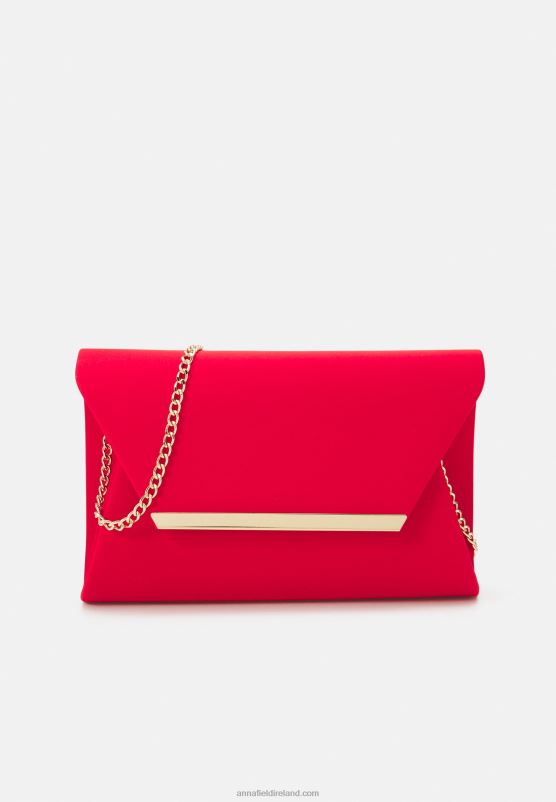 Z62T2448 Women Anna Field Clutch Red
