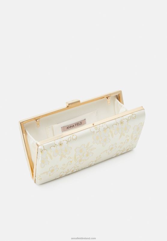 Z62T2454 Women Anna Field Clutch White