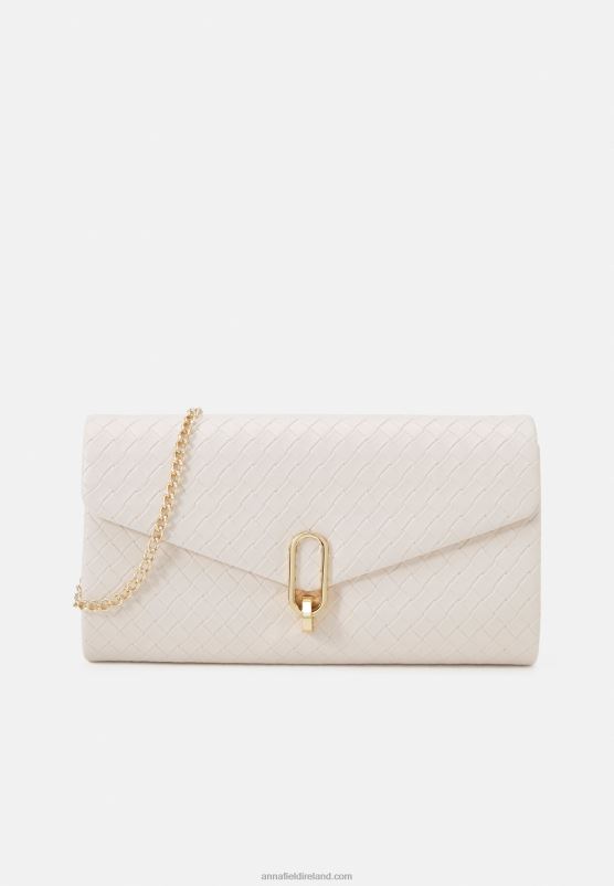 Z62T2456 Women Anna Field Clutch Offwhite