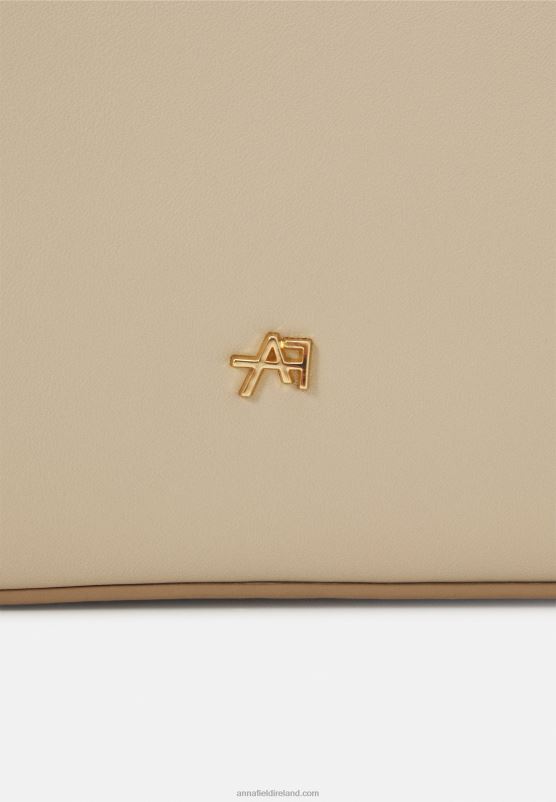 Z62T2461 Women Anna Field Set Tote Bag Beige