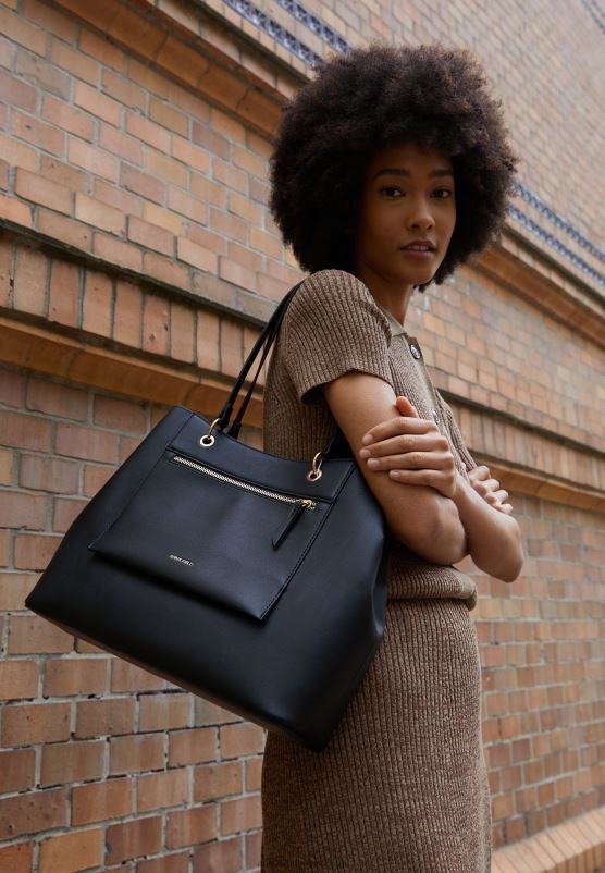 Z62T2465 Women Anna Field Tote Bag Black