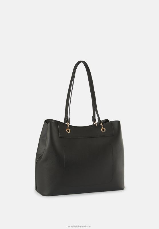 Z62T2465 Women Anna Field Tote Bag Black