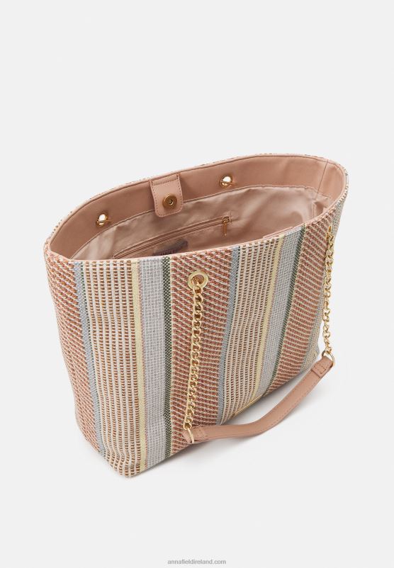 Z62T2469 Women Anna Field Tote Bag Pink