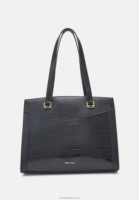 Z62T2470 Women Anna Field Tote Bag Black