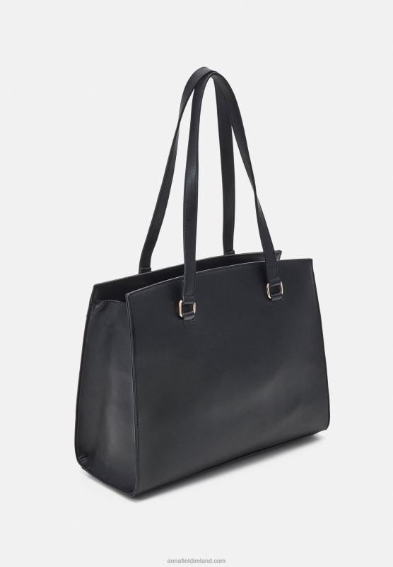 Z62T2470 Women Anna Field Tote Bag Black
