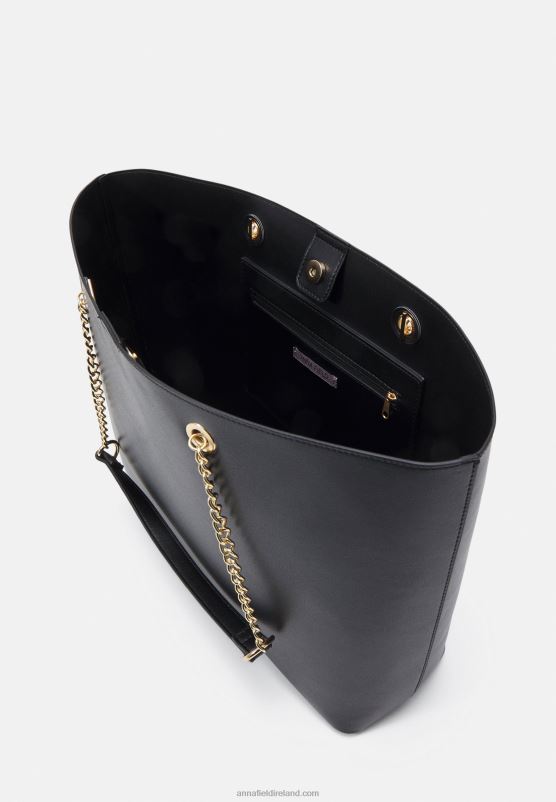 Z62T2471 Women Anna Field Tote Bag Black