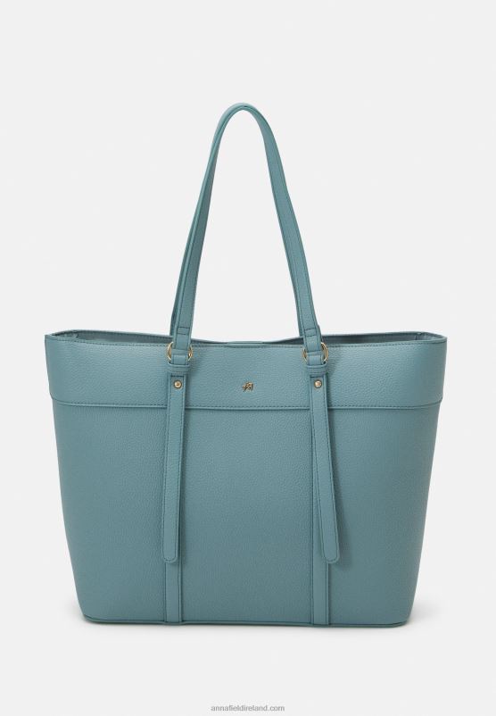 Z62T2473 Women Anna Field Tote Bag Light Blue