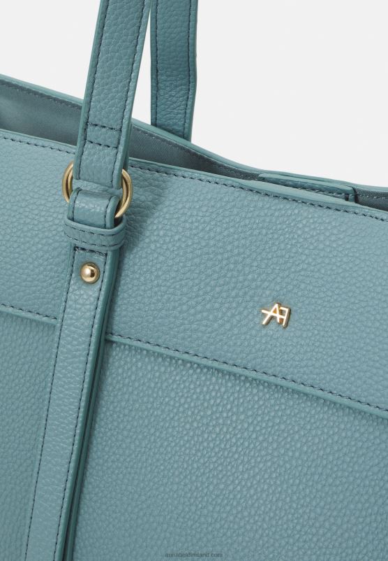 Z62T2473 Women Anna Field Tote Bag Light Blue