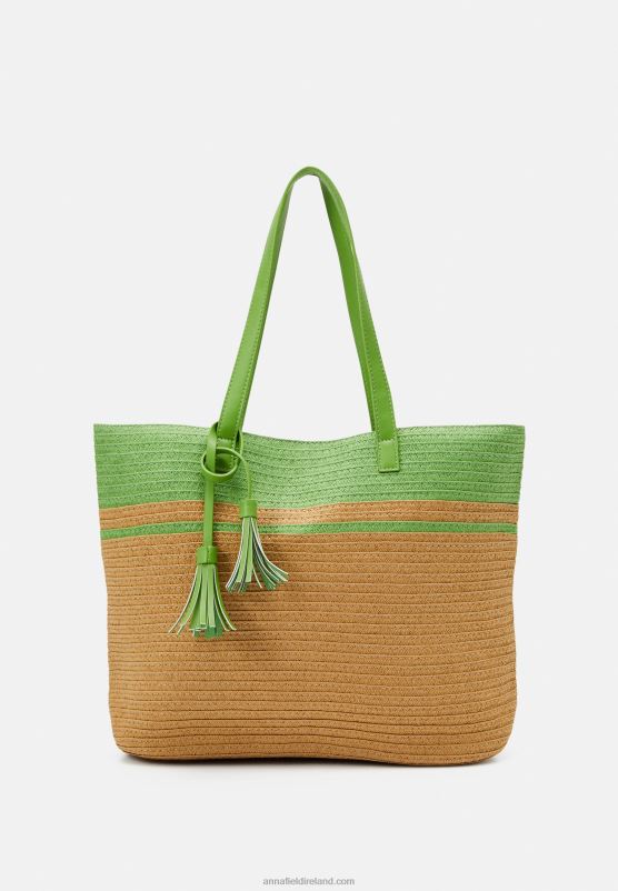 Z62T2477 Women Anna Field Tote Bag Green