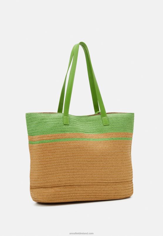 Z62T2477 Women Anna Field Tote Bag Green