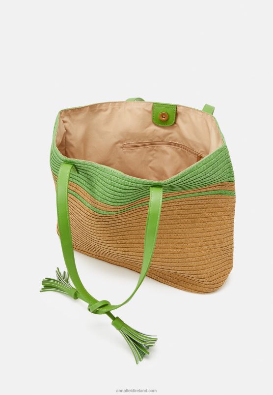 Z62T2477 Women Anna Field Tote Bag Green