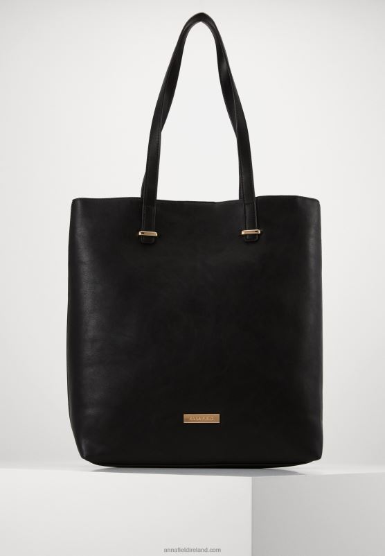 Z62T2480 Women Anna Field Tote Bag Black
